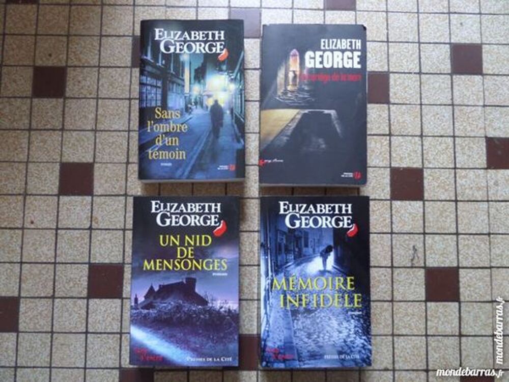 roman de ELIZABETH GEORGE Livres et BD