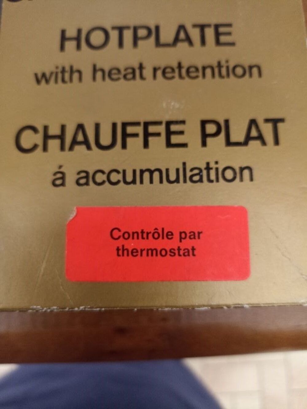 Chauffe plat &Eacute;lectrique Electroménager