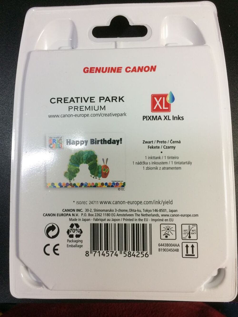 Canon CLI-551BK XL Cartouche d'encre d'origine Matériel informatique
