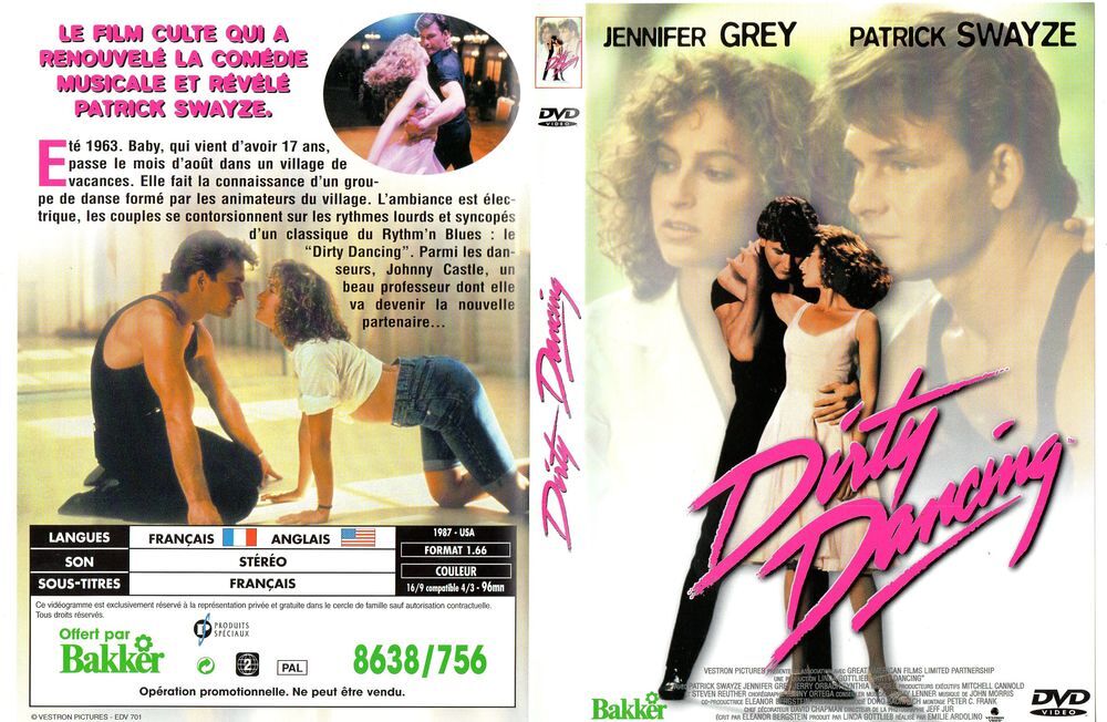 Dirty Dancing DVD et blu-ray