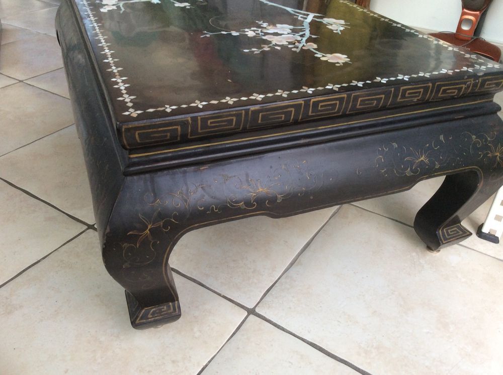 table basse style asiatique Meubles