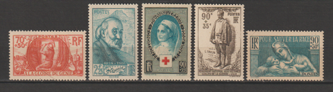 Timbres Neufs N423-21-22-19 13 Valros (34)