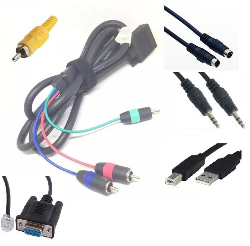 C&acirc;bles pour projecteur Dell Photos/Video/TV