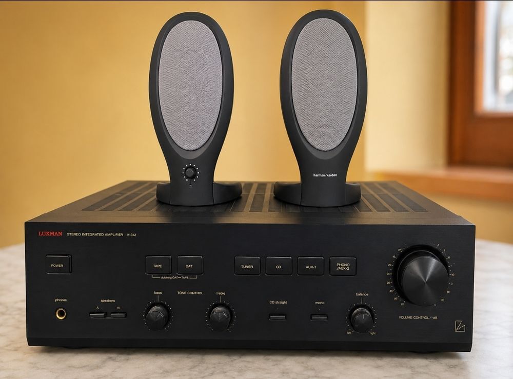 Ampli Luxman A-312 + 5 enceintes vintage ? 50 euros Meubles