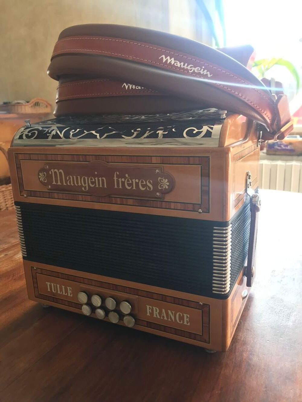 Accord&eacute;on diatonique Maugein SOL/DO Instruments de musique