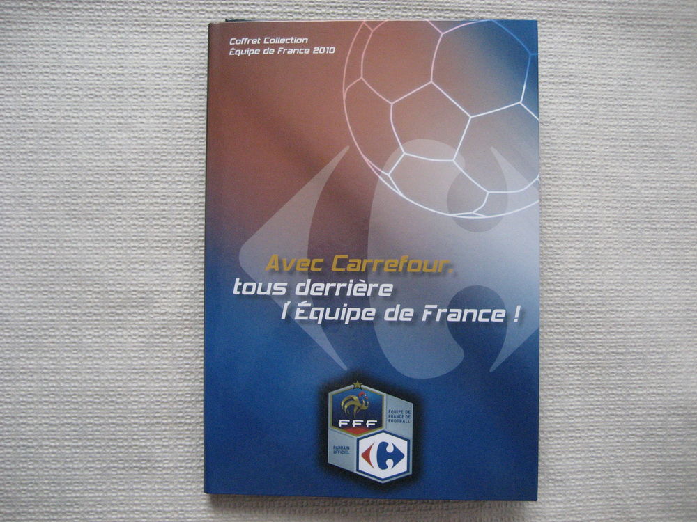 Coffret Collection 23 MAGNETS Equipe France Football 2010. 