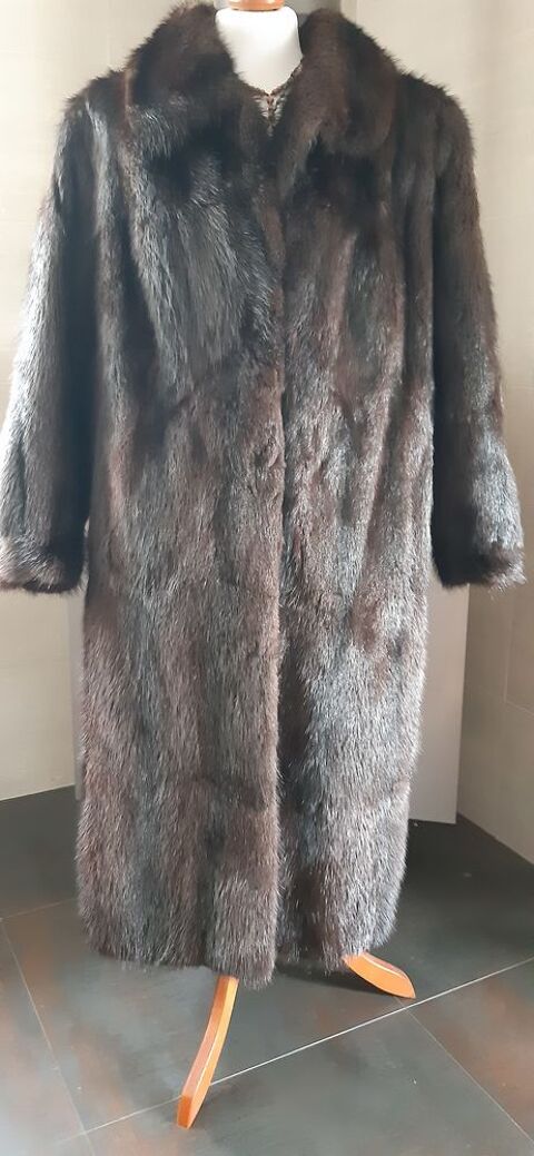 Vritable manteau vison marron 100 Brunstatt (68)