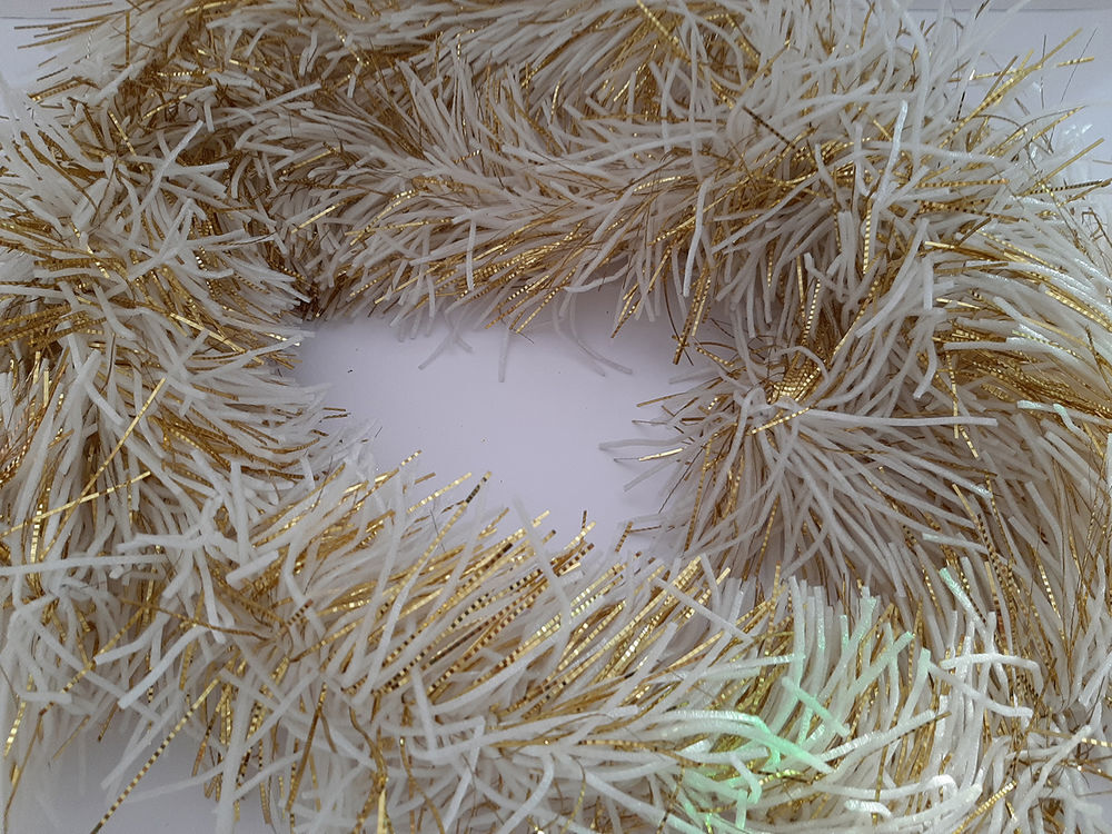 Guirlande Blanc et Or 2M50 D�coration