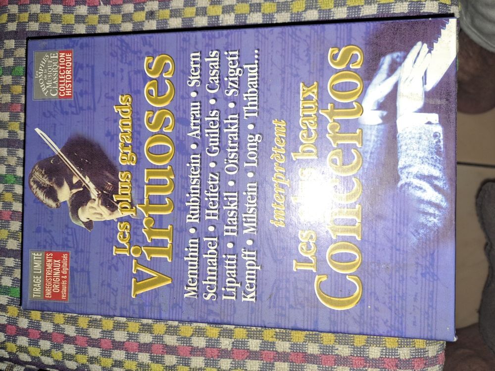 coffret de 20 CD musique classique CD et vinyles