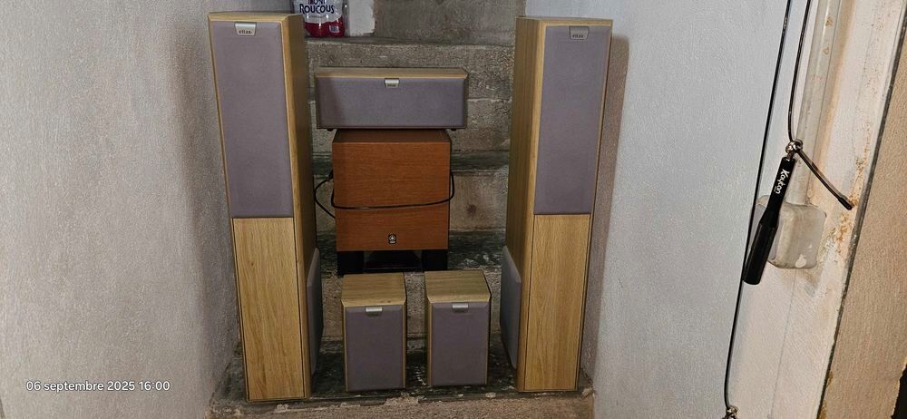 HOME CINEMA 5.1 &amp; AMPLI ET CAISSON DE BASSE YAMAHA Audio et hifi
