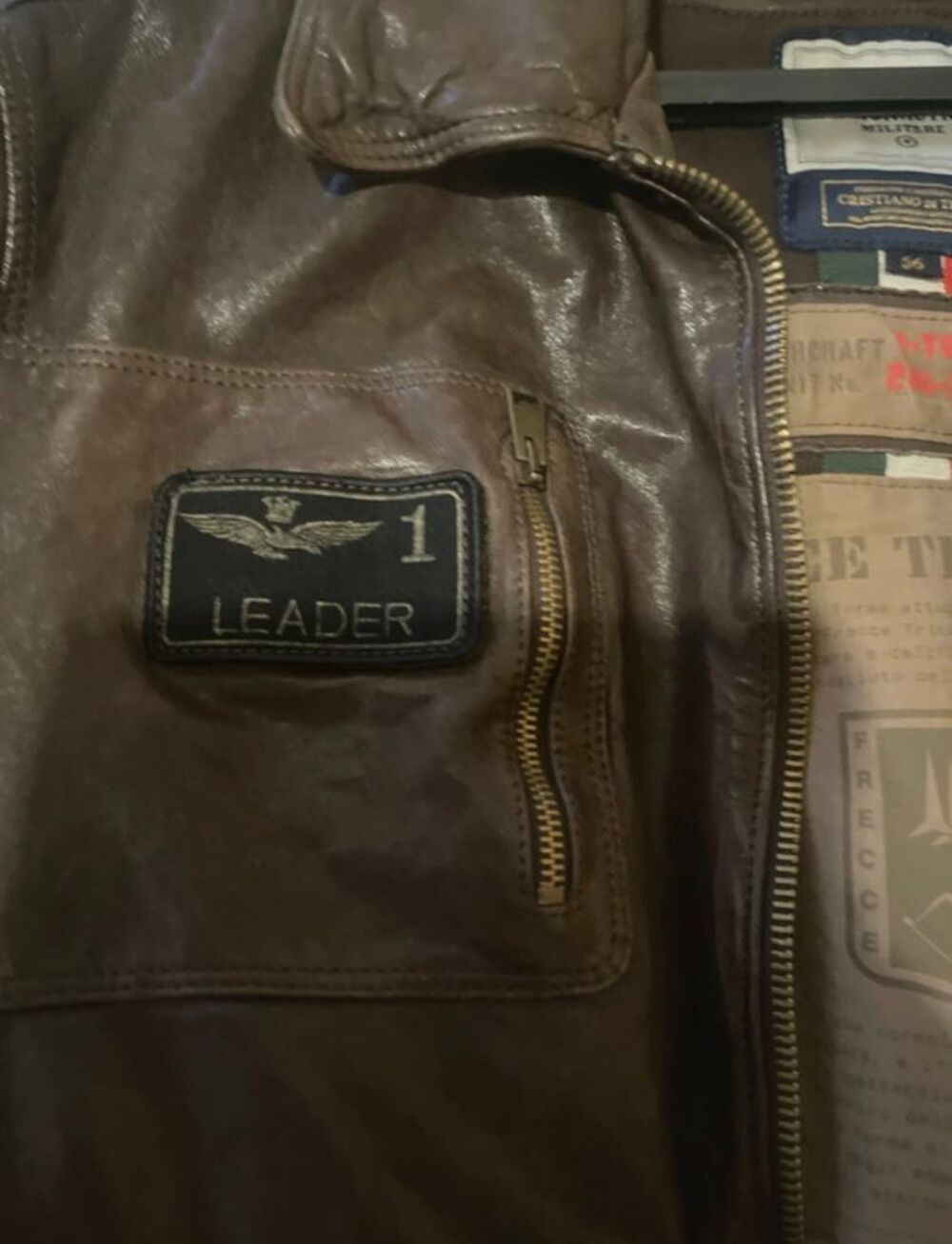 Blouson cuir italien Vêtements