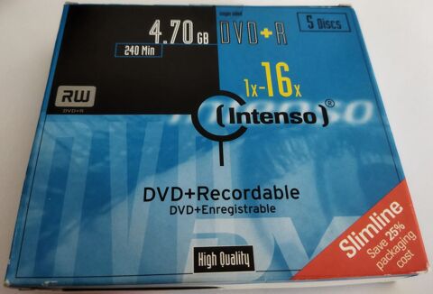 DVD-R enregistrable vierges 4,7Go 16x neuf 240 minutes Nemours (77)