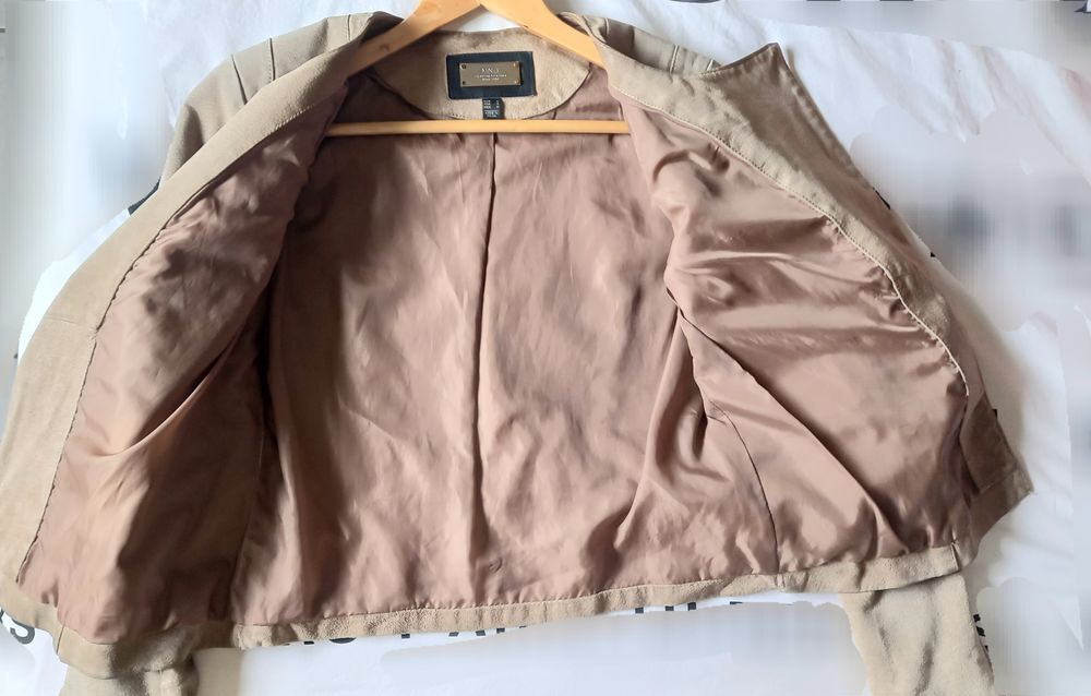 Veste cuir peau MNG Vêtements
