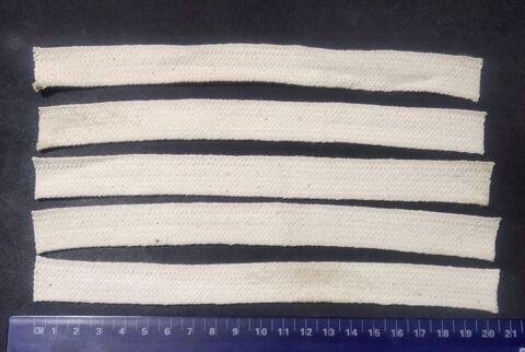 5 M�CHES LAMPE A P�TROLE 19mm X 200mm 7 Sergines (89)