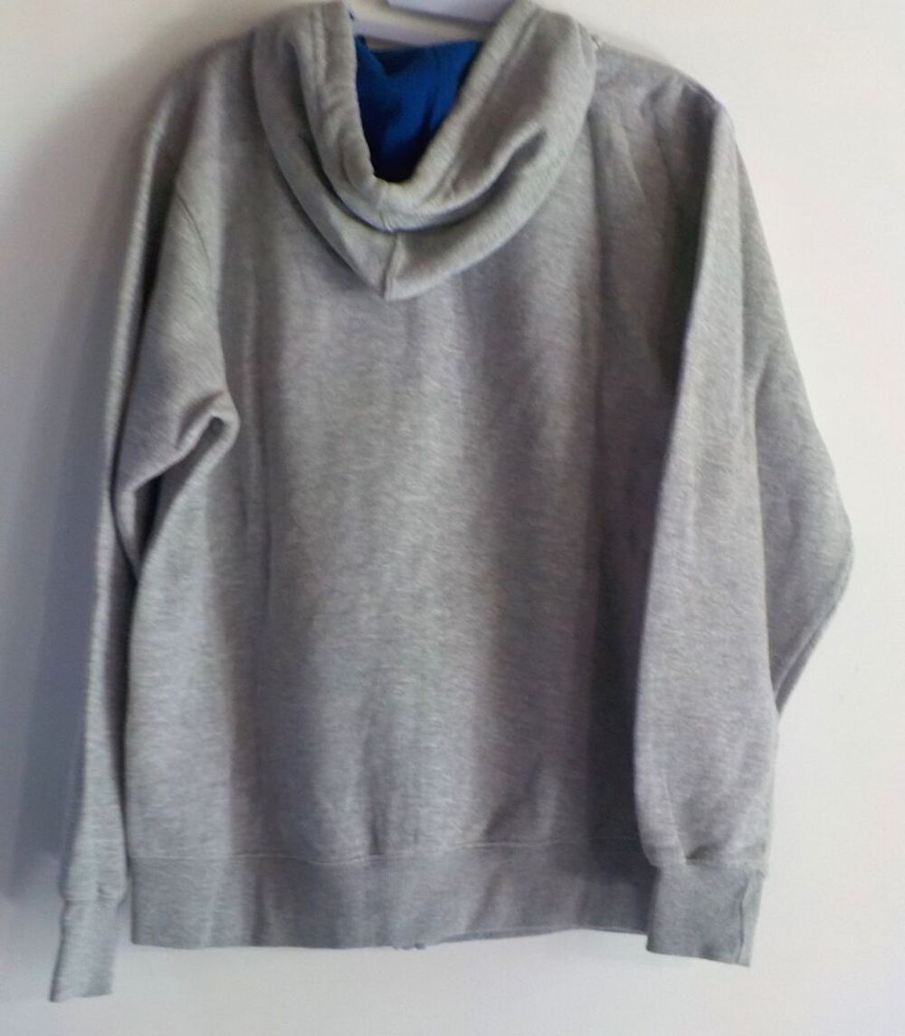 VESTE GRISE A CAPUCHE BRITISH EAGLE TAILLE L Vêtements