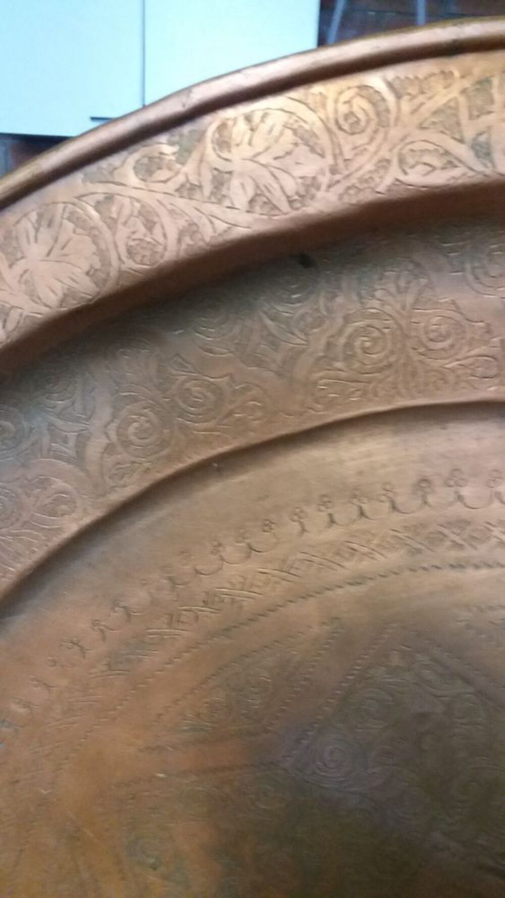 PLATEAU CUIVRE Décoration