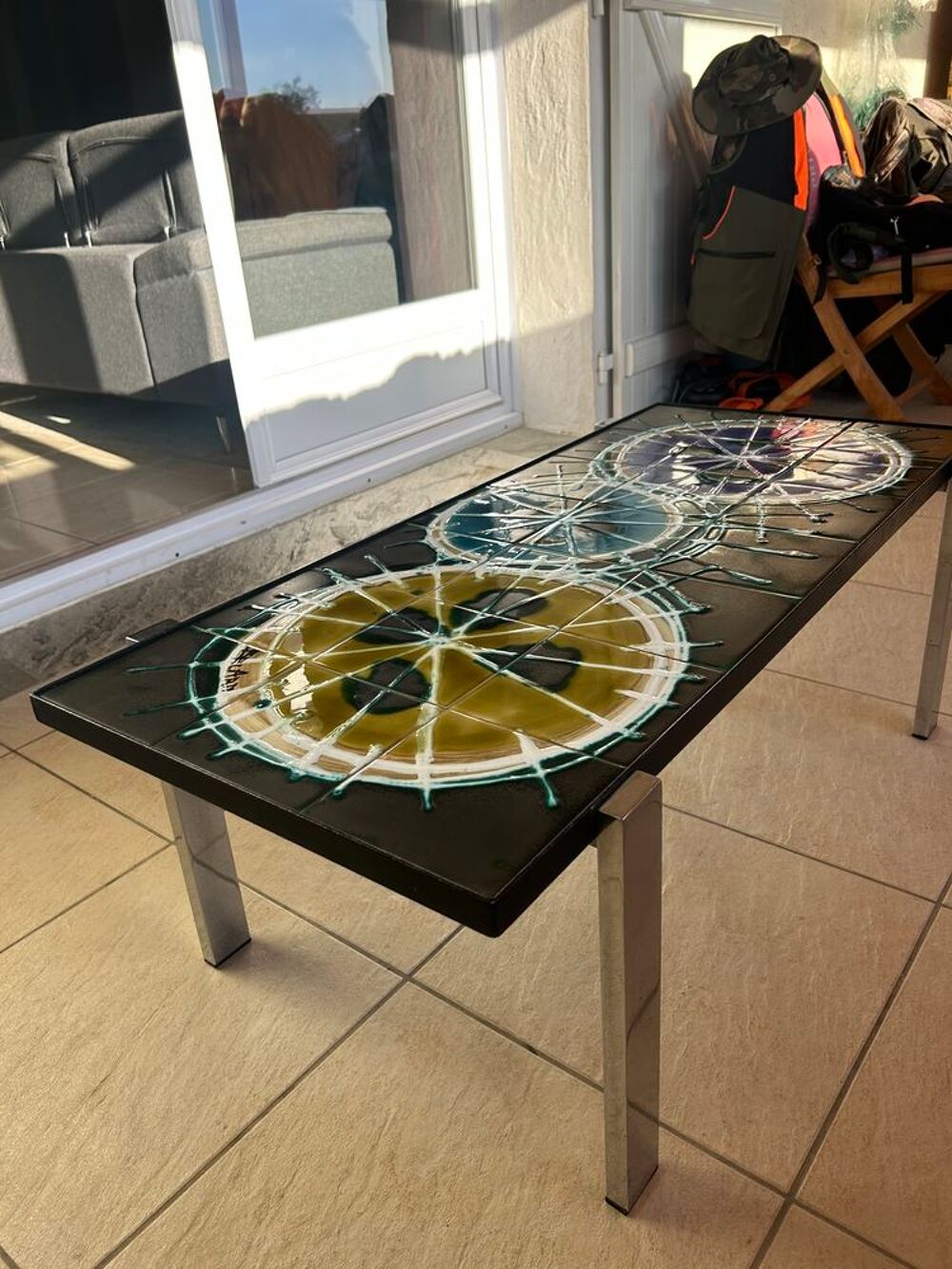 Table basse vintage J.BELARTI Meubles