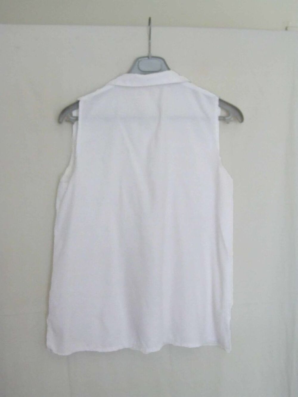 Chemisier blouse, Blanc, T. 42, TBE Vêtements