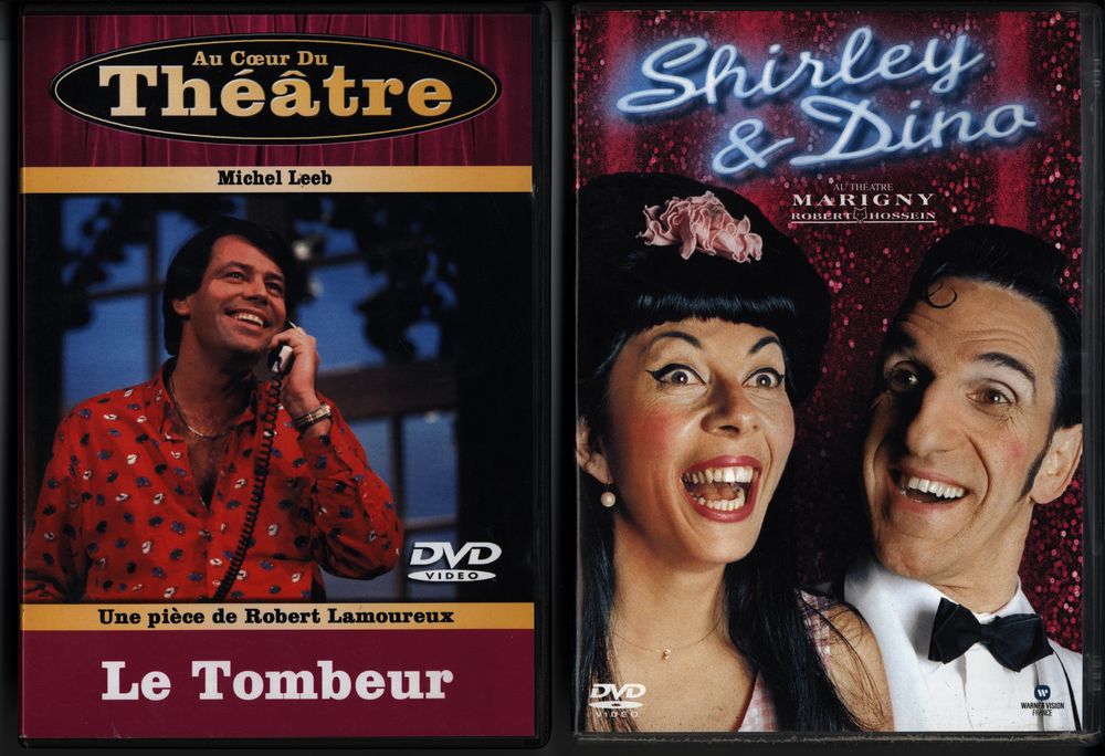 Lot de 4 DVD originaux
DVD et blu-ray