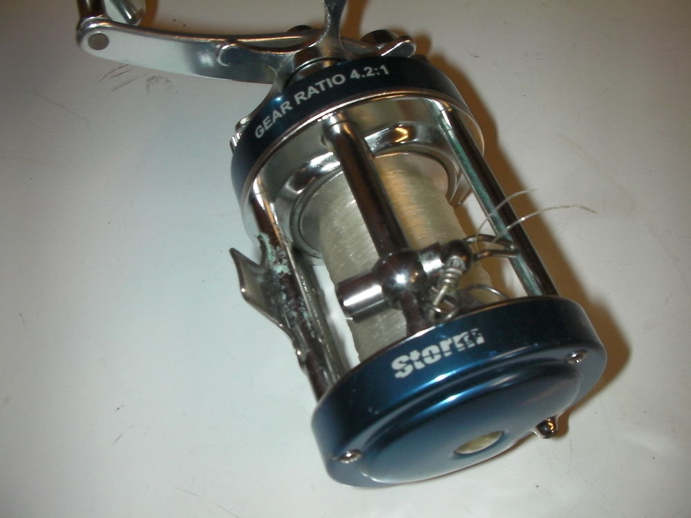 Moulinet petite traine multiplicateur "STORM" Sports
