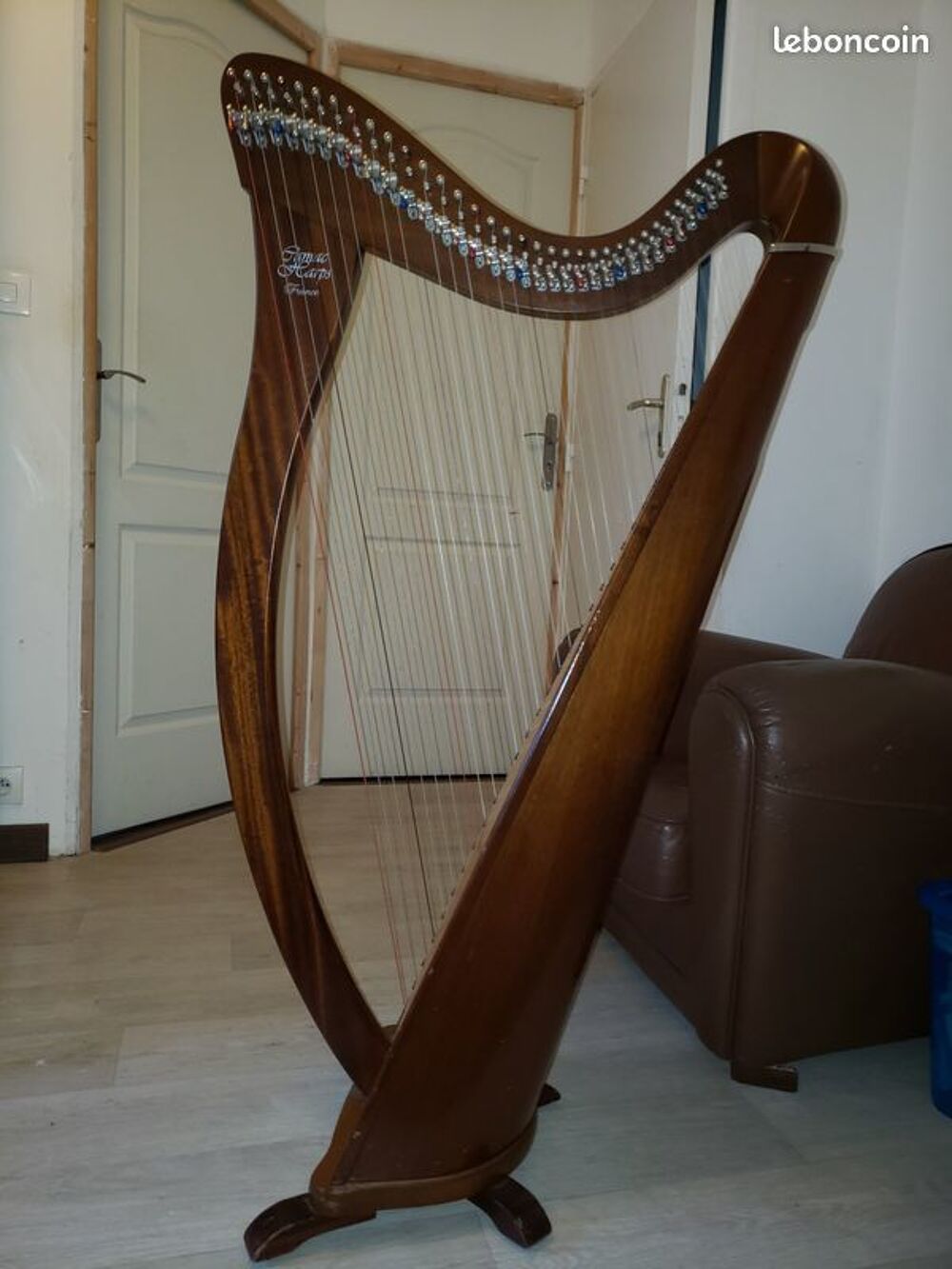 Harpe celtique Camac Hermine 38 cordes Instruments de musique