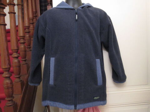 Veste polaire zipp�e bleue grise � capuche Musto 25 Herblay (95)