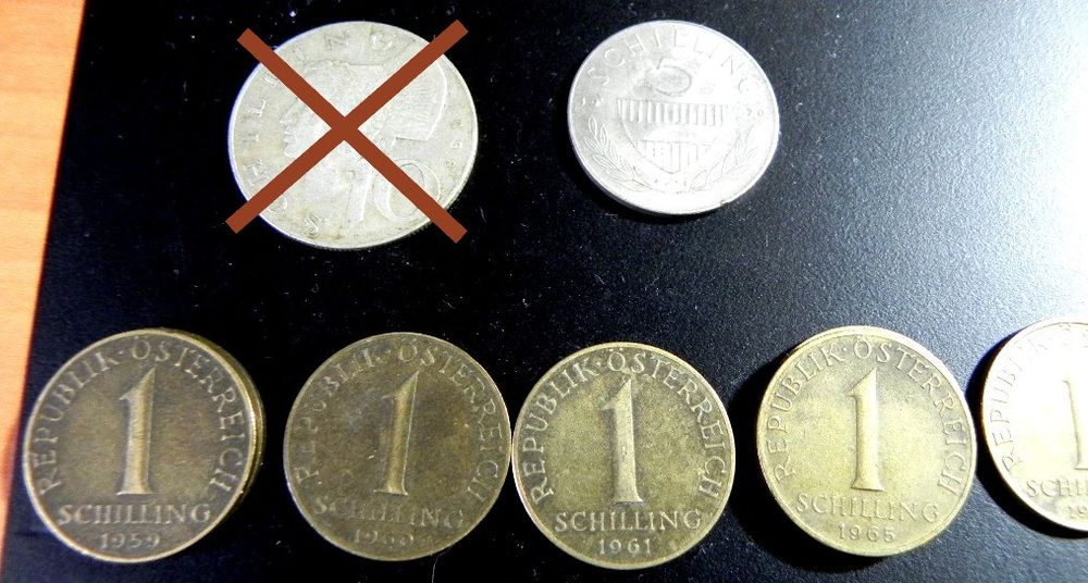 Monnaie Autriche 1951 &agrave; 1971 lot de 19 pi&egrave;ces 