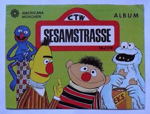 Sesamstrasse (1 rue S�same) : album vide et neuf - Americana 10 Argenteuil (95)