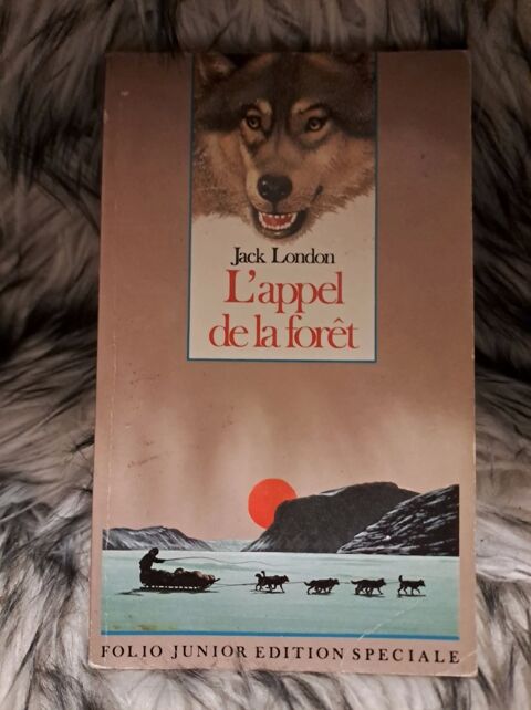 Livre  L'appel de la forêt  par Jack London - Folio Junior 0 Battrans (70)