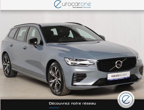 Volvo V60 T6 AWD Recharge 253 ch + 145 ch Geartronic 8 R-Design 2022 occasion Lyon 69007