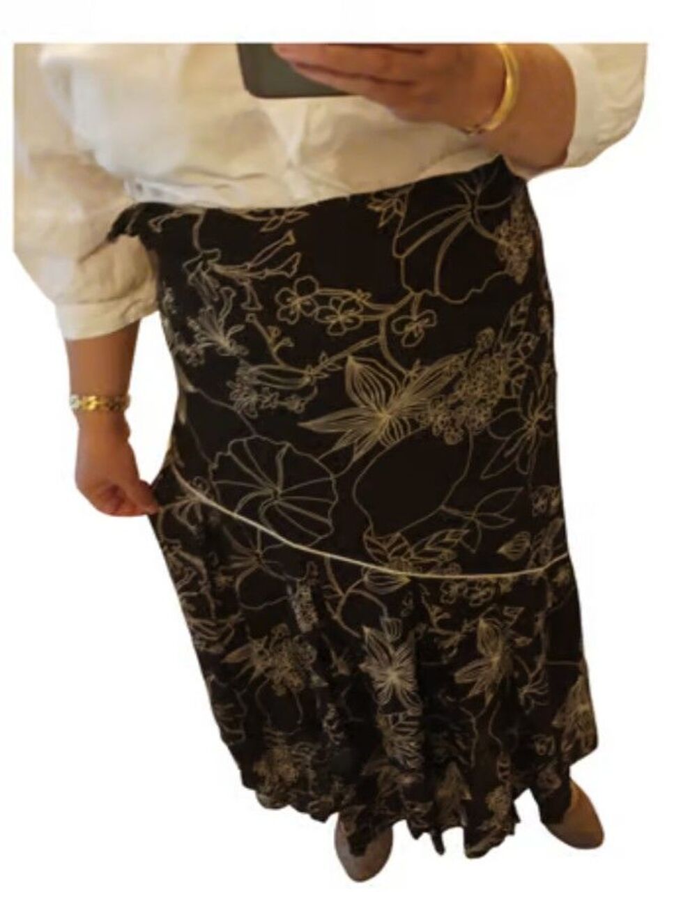 Jupe midi soir&eacute;e ! Taille 46 Vêtements