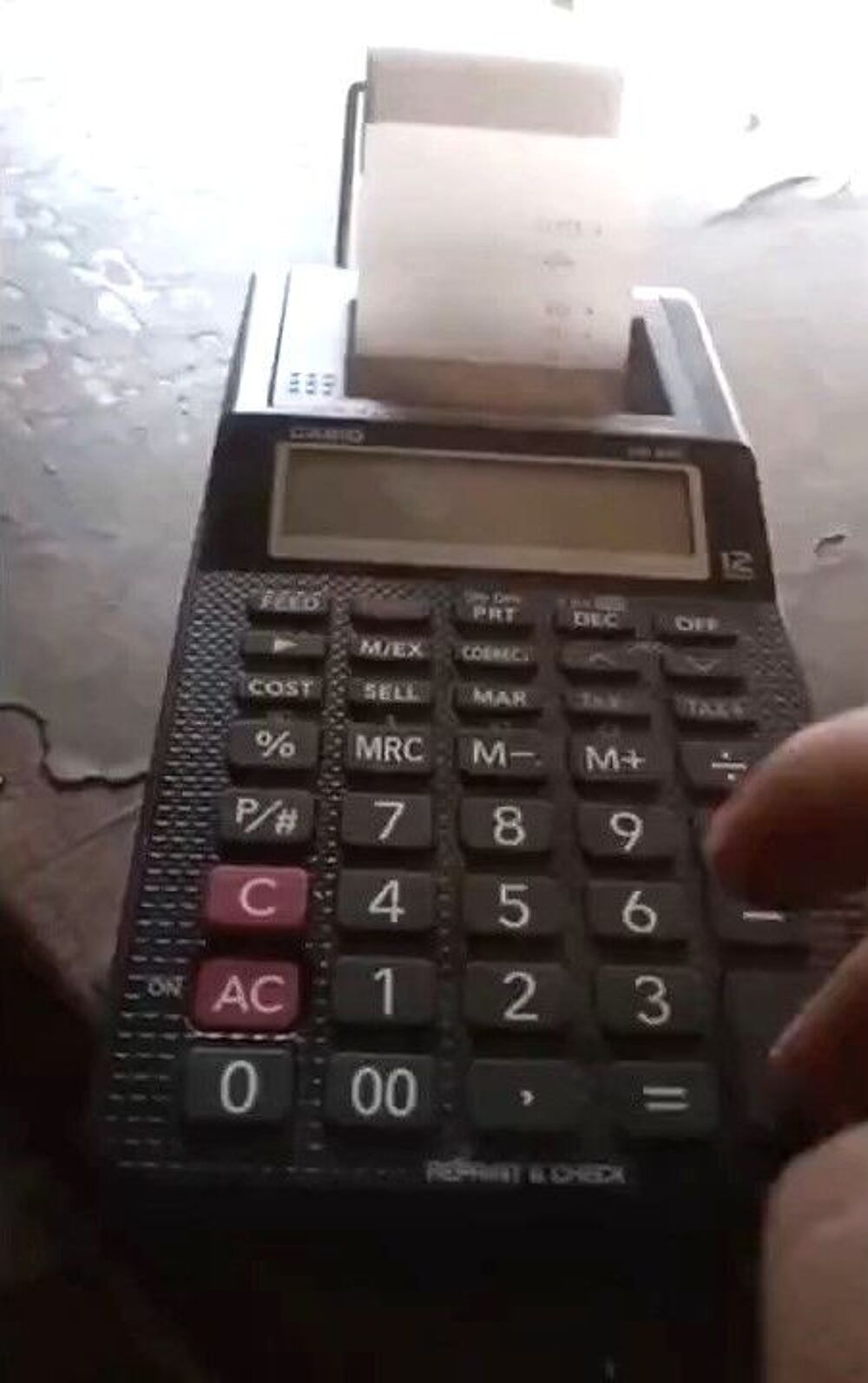 Calculatrice &agrave; imprimante Casio Matériel informatique