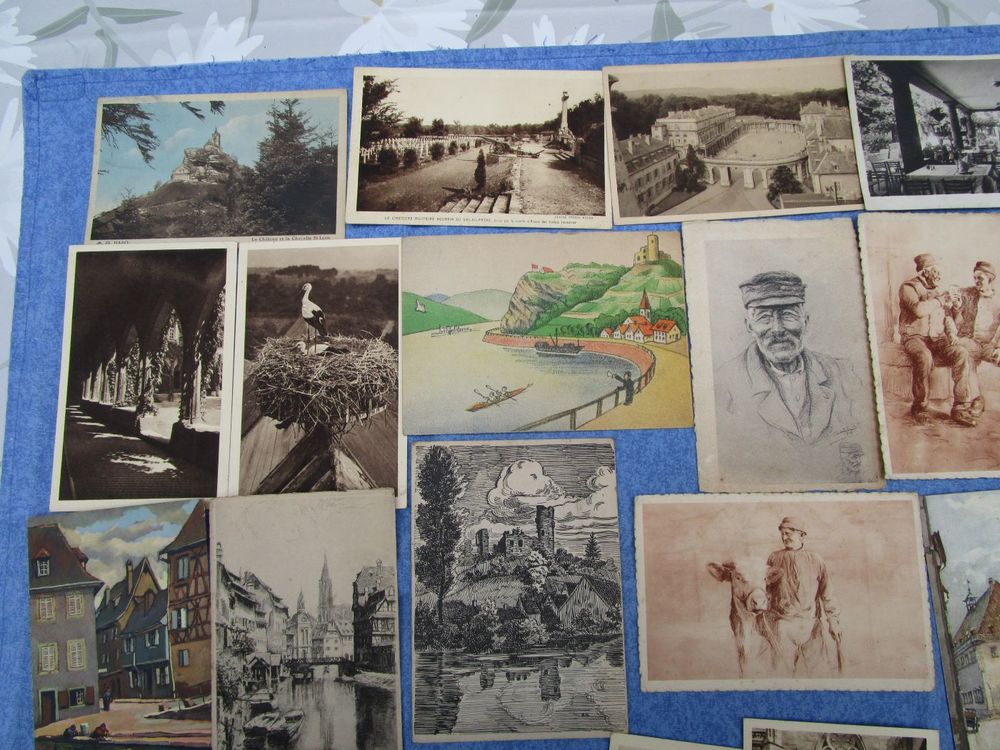 Cartes postales Lorraine et Alsace 