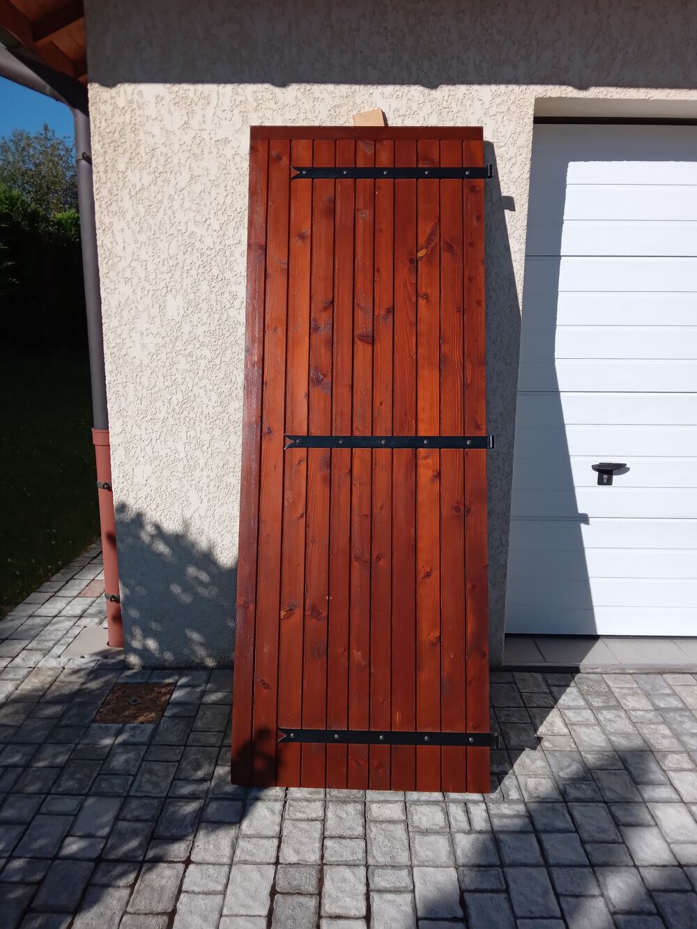 VOLET BOIS 2170 X 800 EP 32 mm Bricolage