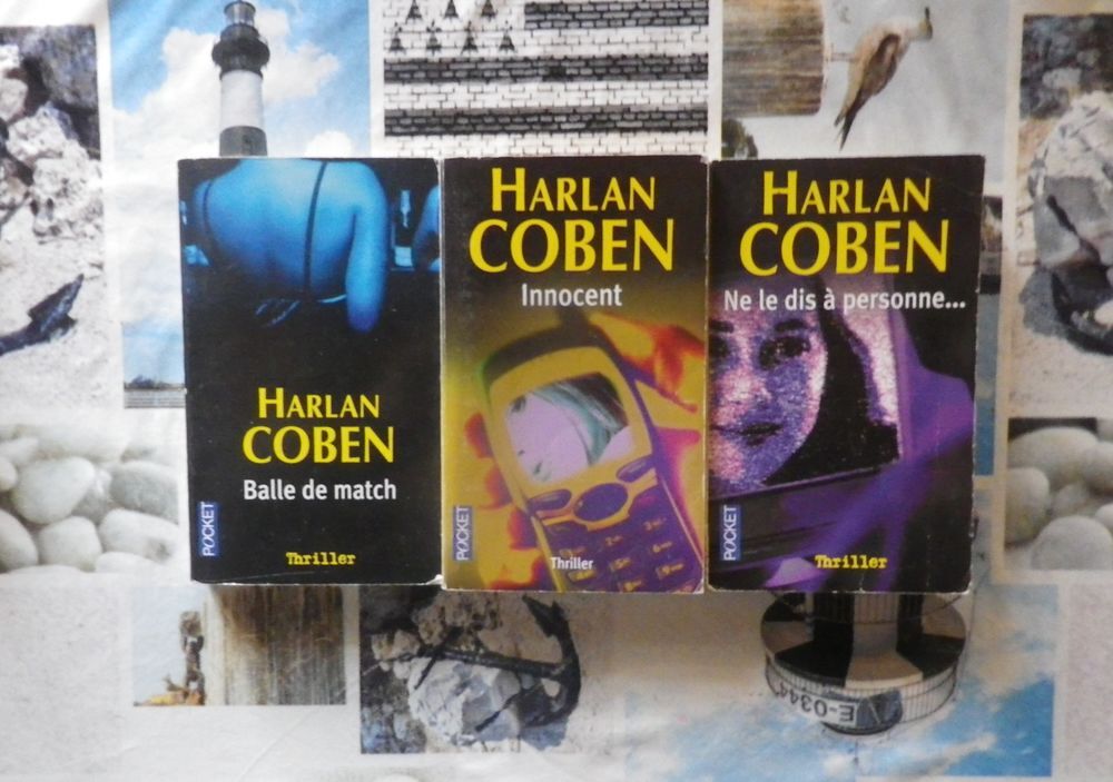3 Harlan COBEN Thriller Pocket Balle de match Innocent Ne le Livres et BD