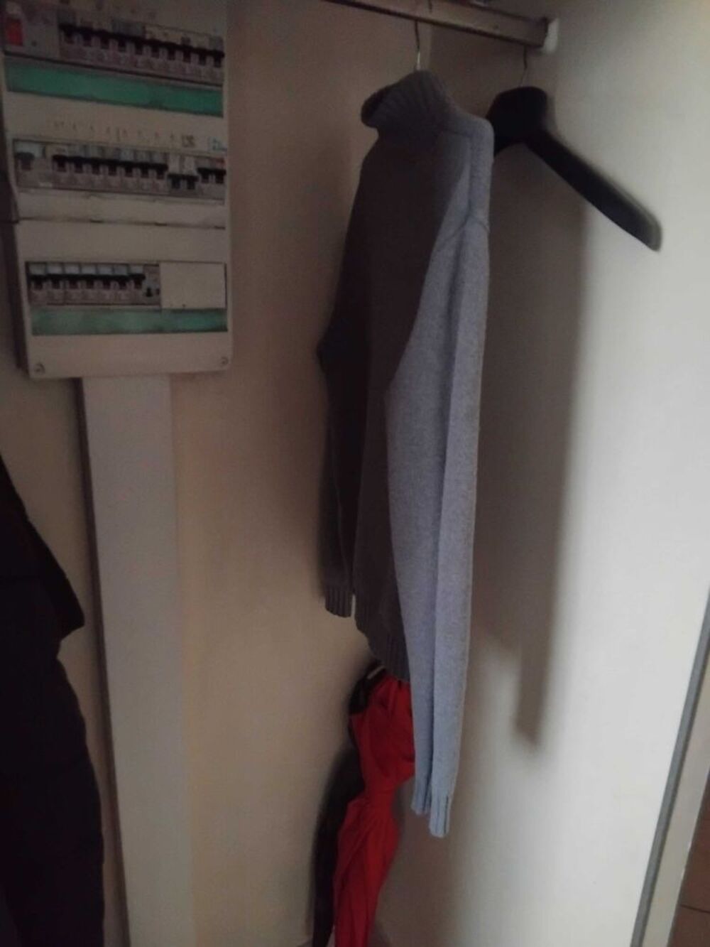gilet Tex L gris &agrave; fermeture &eacute;clair&eacute;. Vêtements