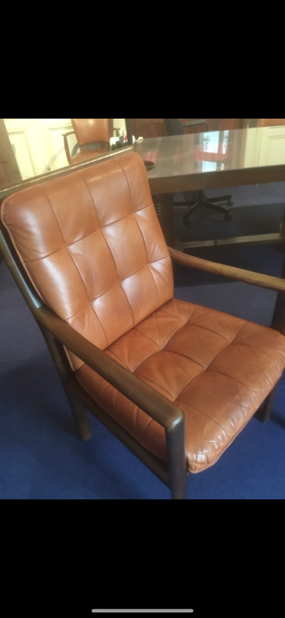 2 Fauteuils cuir Meubles