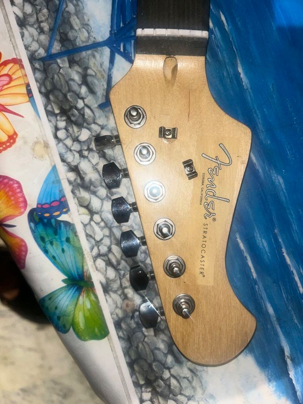 Mod&egrave;le : Fender American Deluxe Stratocaster (Made in USA - Audio et hifi