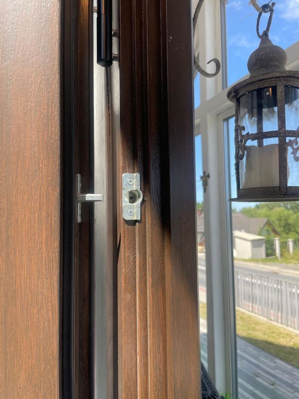  Porte d'entr&eacute;e en bois massif esprit demeure bourgeoise Bricolage