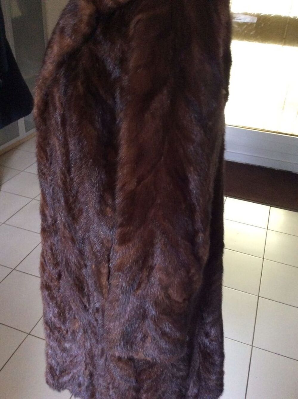 Manteau en vison v&eacute;ritable Vêtements