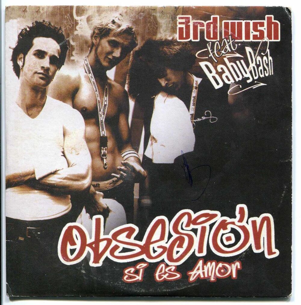 CD. 3rd Wish Feat. Baby Bash.Obsesi&oacute;n (Si Es Amor) CD et vinyles