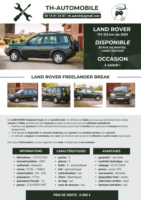 Land-rover freelander Land Rover