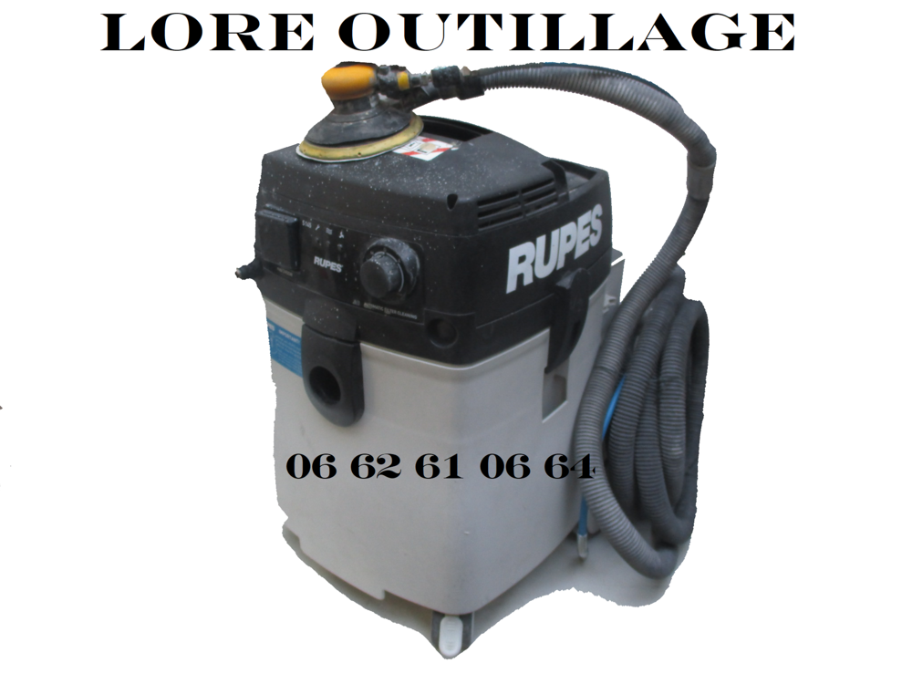 RUPES + MIRKA - aspirateur + ponceuse Bricolage