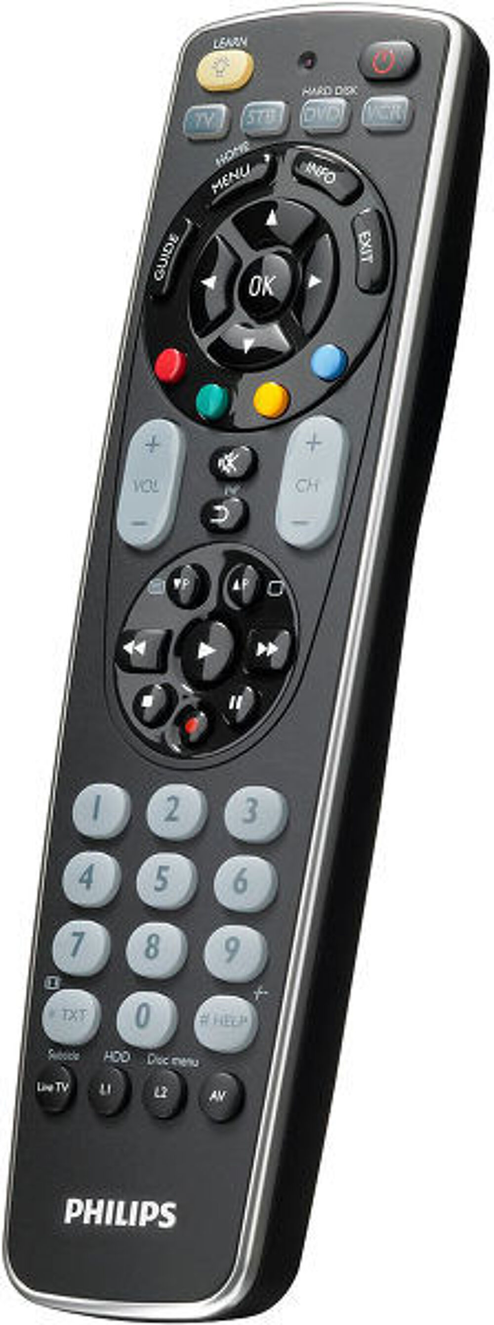 T&eacute;l&eacute;commande Universelle PHILIPS SRP5004 . Neuve . Photos/Video/TV