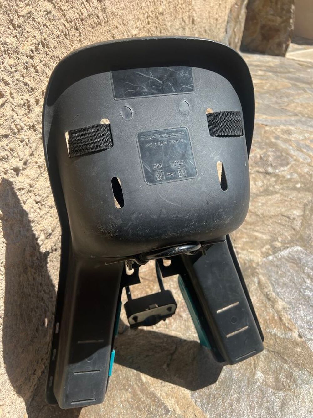 Porte enfant sur l'avant du v&eacute;lo de marque Polisport Jeux / jouets