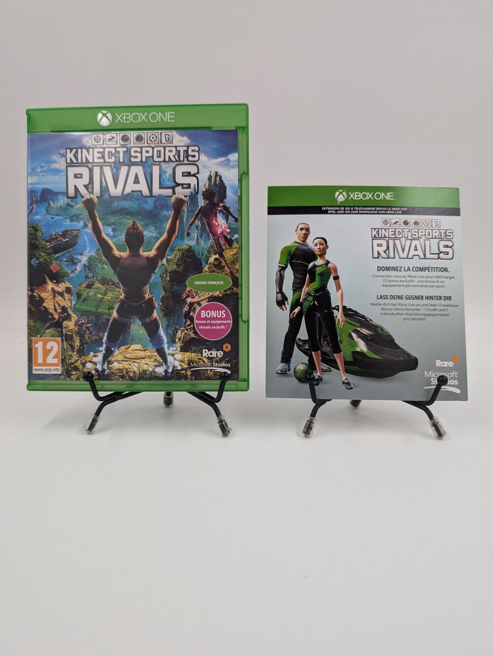 Jeu Xbox One Kinect Sports Rivals en boite, complet Consoles et jeux vidéos