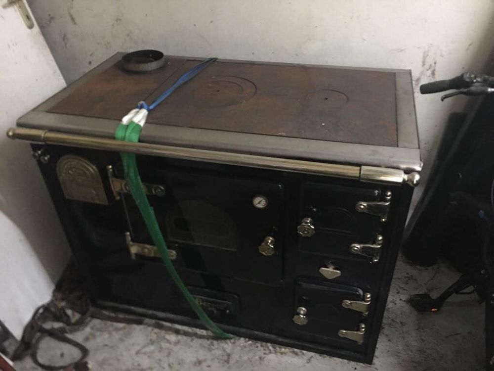 Chaudi&egrave;re Cuisini&egrave;re &agrave; bois et charbon Bricolage
