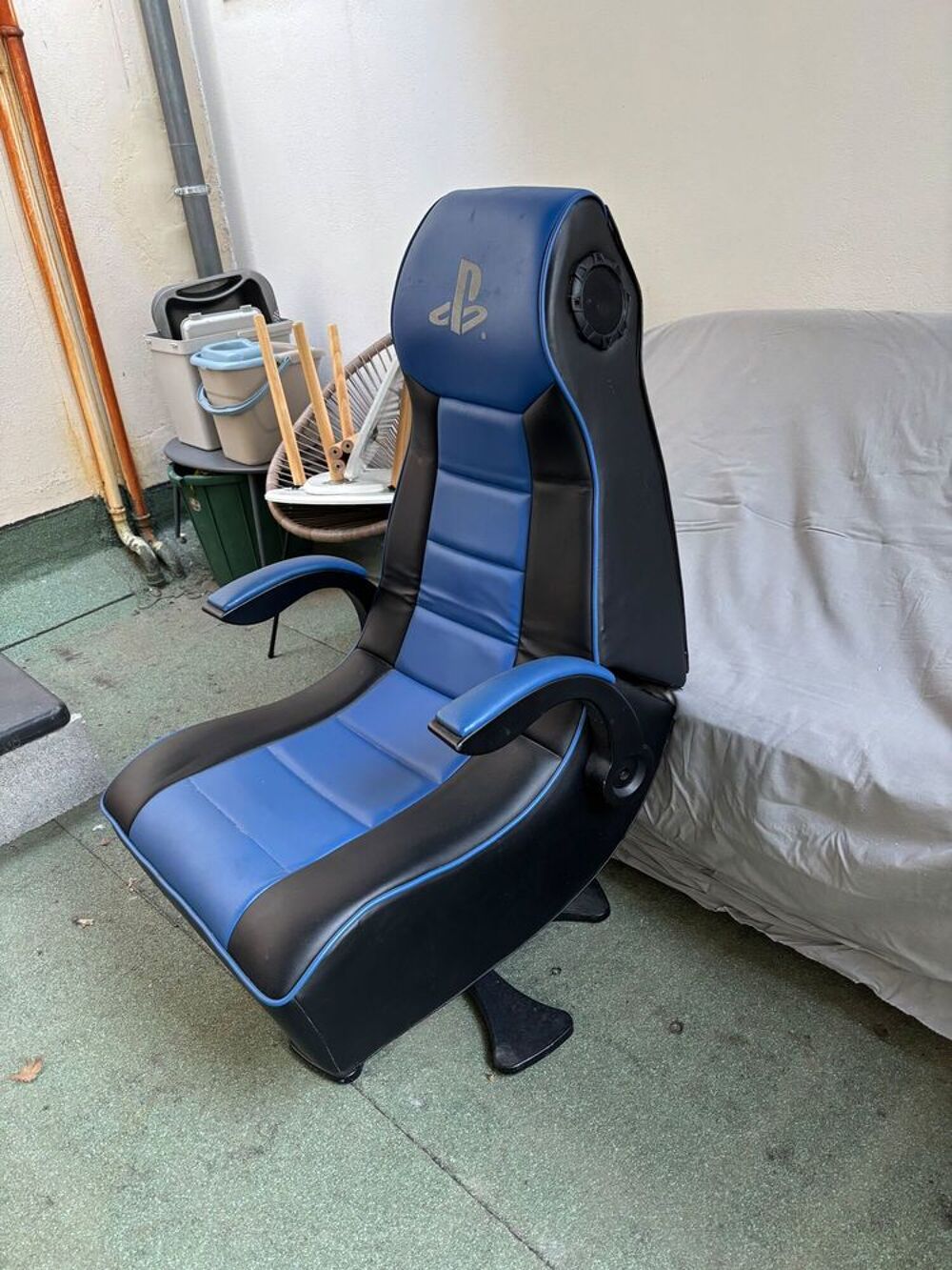 Si&egrave;ge de Gaming en cuire PS Xrocker Consoles et jeux vidos