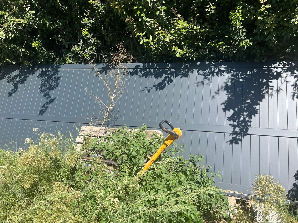 Portail coulissant neuf aluminium 5000X1800 Jardin