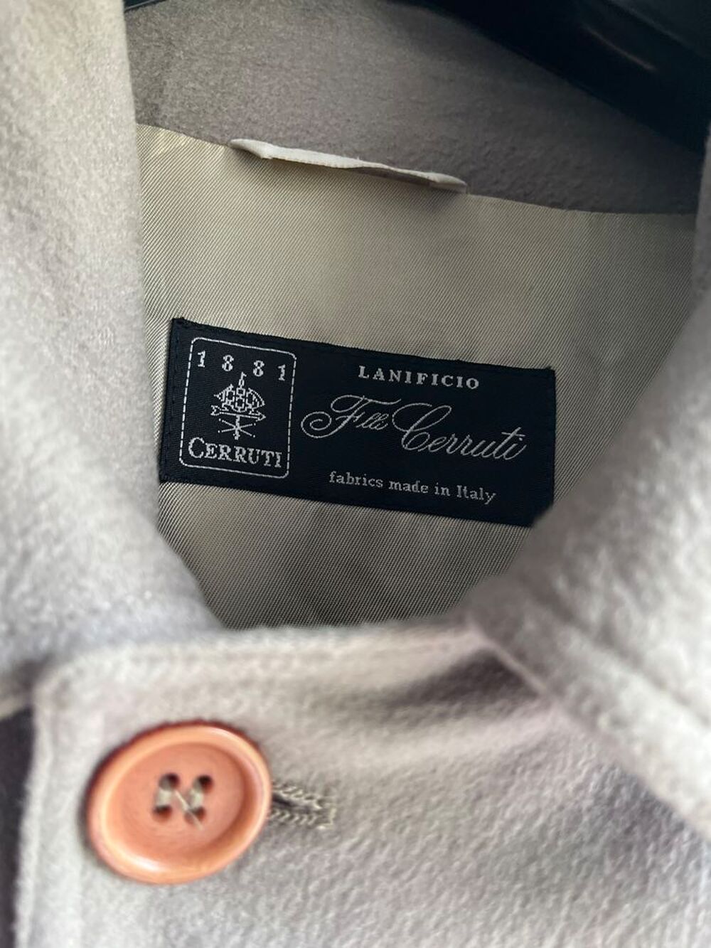 Belle veste cerruti en cachemire Vtements